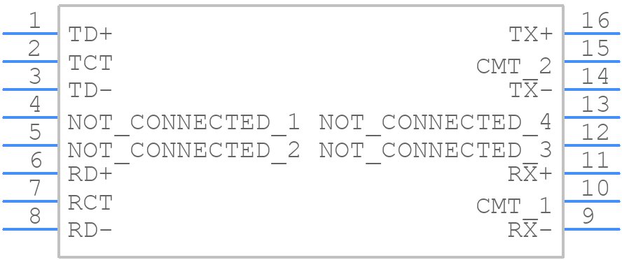HX1098NL - Yageo Group - PCB symbol