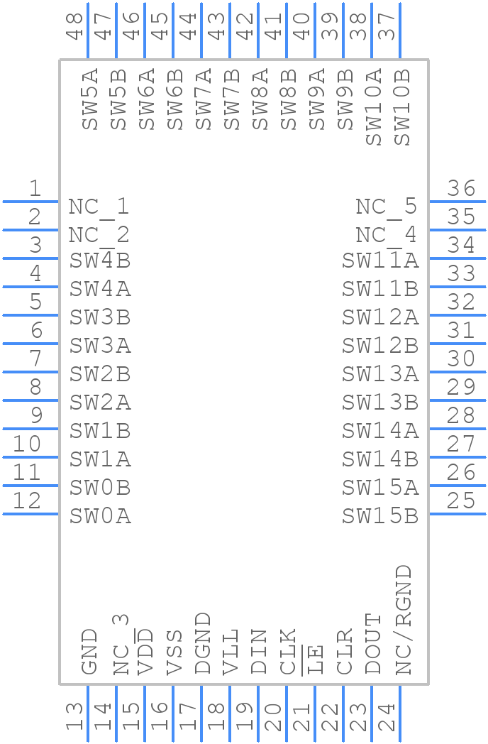 HV2607T-C/R8X - Microchip - PCB symbol