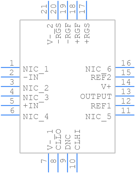 LT6372IUDC-0.2#PBF - Analog Devices - PCB symbol