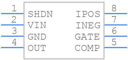 LT1575CS8-3.3#PBF - Analog Devices - PCB symbol