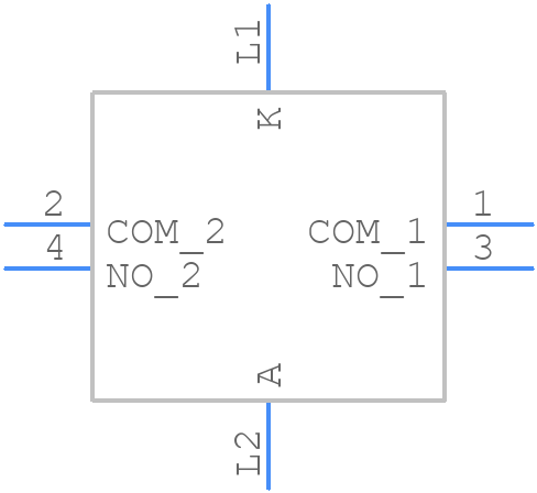 228AMVARFAMSCR - CTS - PCB symbol