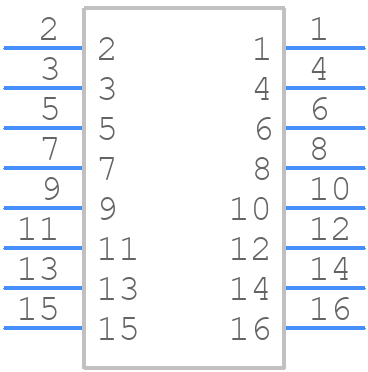 1473550000 - Weidmüller - PCB symbol