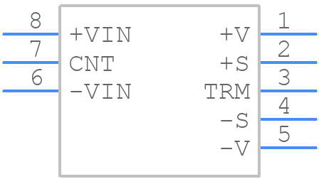 CN100A11024/CO2 - TDK - PCB symbol