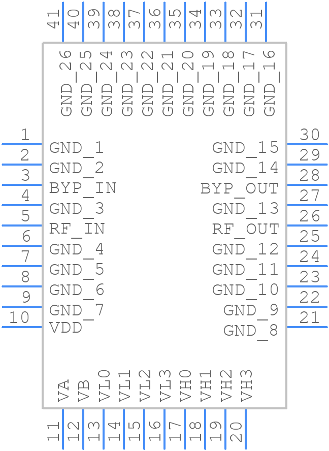 AM3163 - ATLANTA - PCB symbol