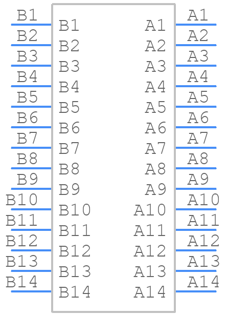 79107-7013 - Molex - PCB symbol