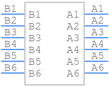 79107-7005 - Molex - PCB symbol
