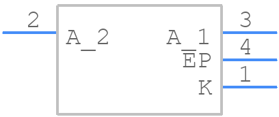 SBM-120-UV-F34-L405-22 - Luminus Devices Inc. - PCB symbol