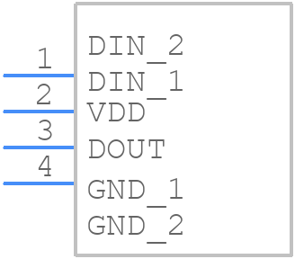 SK6812SIDE - Opsco - PCB symbol