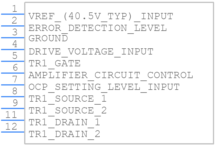 STK730-090 - Sanyo - PCB symbol