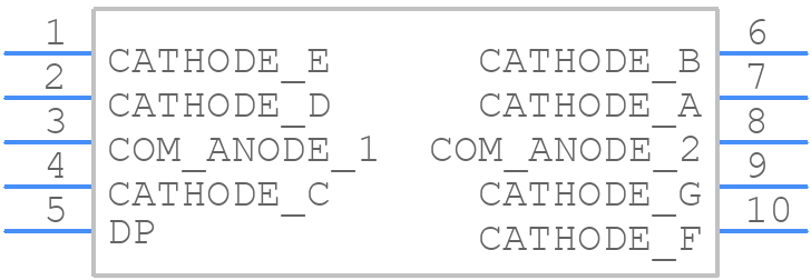 TDSG1150-LM - Vishay - PCB symbol