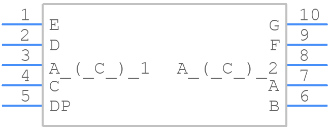 TDSG5150-N - Vishay - PCB symbol
