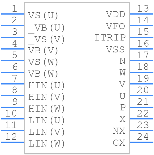 IFCM15S60GD - Infineon - PCB symbol