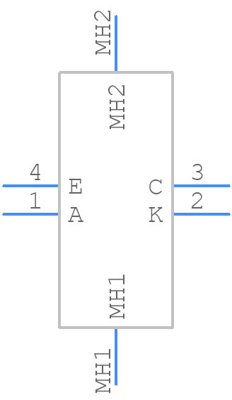 HOA1879-012 - Honeywell - PCB symbol