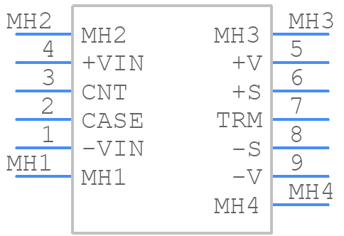 PAH450S48-28 - TDK - PCB symbol
