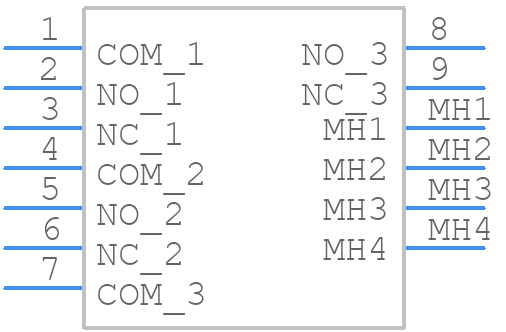 8321SY9V8GE - LITTELFUSE - PCB symbol