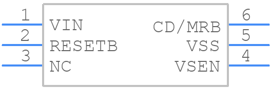 XC6133N29EMR-G - Torex - PCB symbol