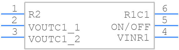 FDC6326L - onsemi - PCB symbol