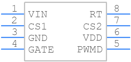 HV9931P-G - Microchip - PCB symbol
