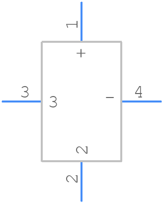 A723085 - EXXELIA - PCB symbol
