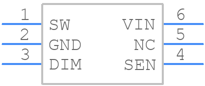 MBI6651GST - Macroblock - PCB symbol