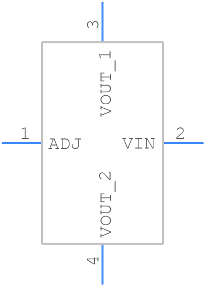 LM317K STEEL/NOPB - Texas Instruments - PCB symbol