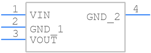 MCP1703AT-5002E/DBVAO - Microchip - PCB symbol