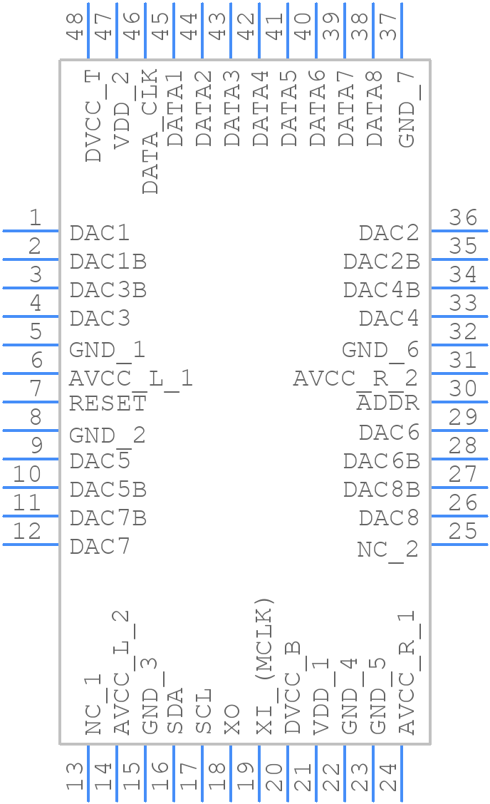 SABRE9006AS - ESS Technology - PCB symbol