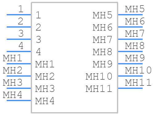 2042274-1 - TE Connectivity - PCB symbol