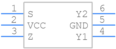 XS3A1T5157GSH - Nexperia - PCB symbol