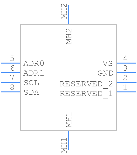LMIS025BB3S - First Sensor - PCB symbol