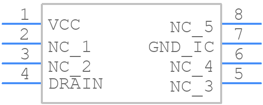 BM2P159T1F - ROHM Semiconductor - PCB symbol
