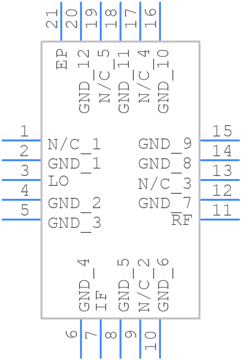 MM1-1453LSM - Marki - PCB symbol