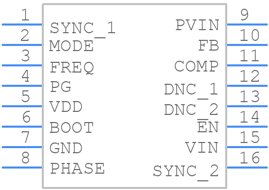 ISL85009FRZ - Renesas Electronics - PCB symbol