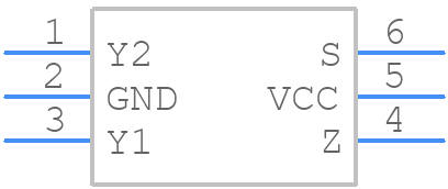 XS3A1T3157GMX - Nexperia - PCB symbol