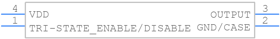 ASL-10.000MHZ-LC-T - ABRACON - PCB symbol