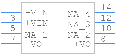 TSM+1205S - Traco Power - PCB symbol