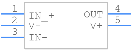 TLV9301IDCKR - Texas Instruments - PCB symbol