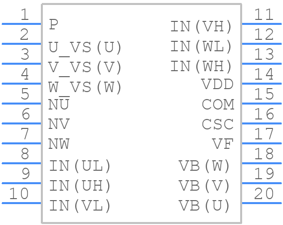 FNB51560T1 - onsemi - PCB symbol