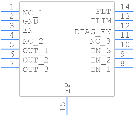 TPS27S100APWPT - Texas Instruments - PCB symbol