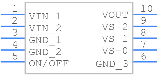 CE-1004 - TDK - PCB symbol