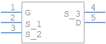SQJQ144AE - Vishay - PCB symbol