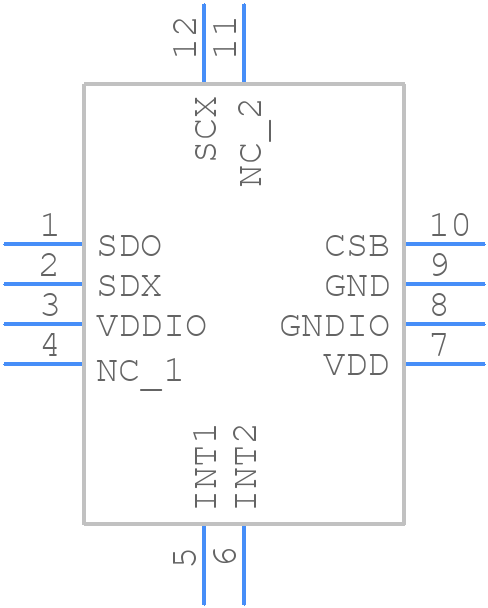 BMA400 - BOSCH - PCB symbol