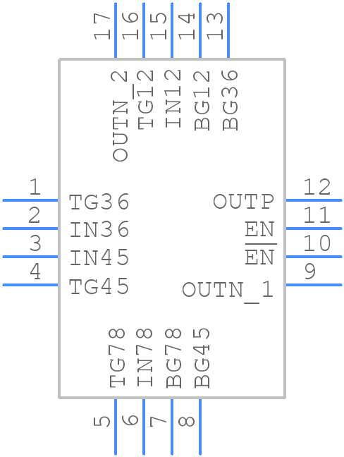 LT4321HUF#PBF - Analog Devices - PCB symbol