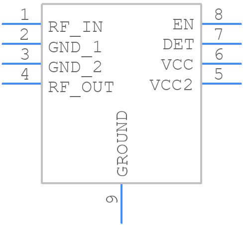 SE2568U-R - Skyworks - PCB symbol