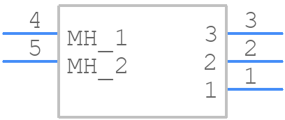 1MS1T2B4M6QES - Dailywell - PCB symbol
