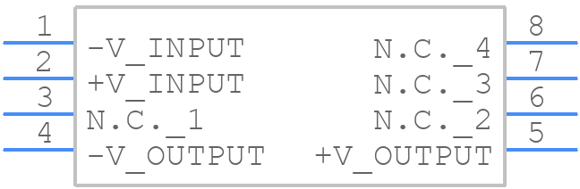AM1L-0505S-NZ - aimtec - PCB symbol