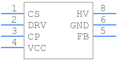 MP023GS-P - Monolithic Power Systems (MPS) - PCB symbol
