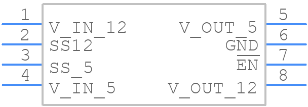 STEF512GR - STMicroelectronics - PCB symbol