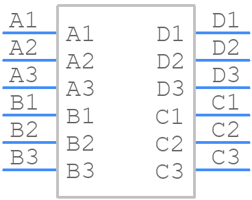 ASF42LTR04 - TE Connectivity - PCB symbol