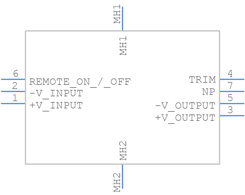 ECLB75W-24S12 - Cincon - PCB symbol